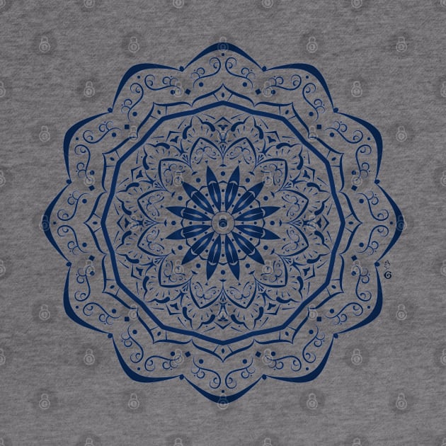 Blu mandala by HagalArt